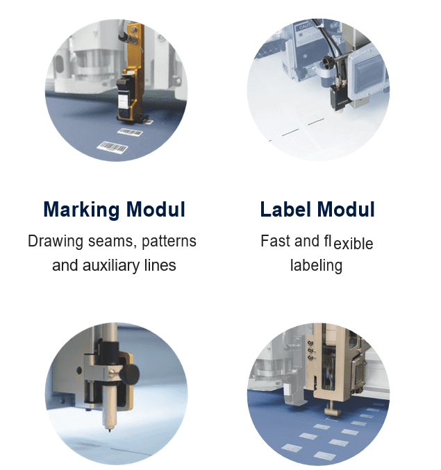 Marking and labeling modules in action.